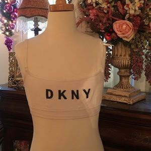 Small - DKNY logo seamless bracket te bra top
